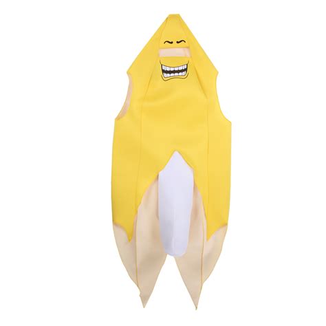 unisex banana split costume fancy dress bachelor stag night fruit party