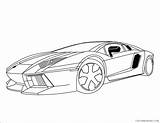 Lamborghini Coloring Pages Aventador Printable Print Sheets Veneno Side Gallardo Adults Car Color Getcolorings Getdrawings Template Sketch Colorings sketch template