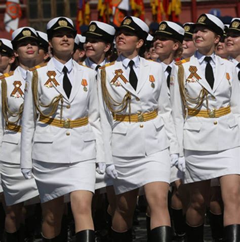 russia s vladimir putin s all female miniskirt army march in sexist