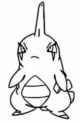 Pokemon Larvitar Pages Tyranitar Coloring Pokémon Drawings Pikachu Template Morningkids sketch template