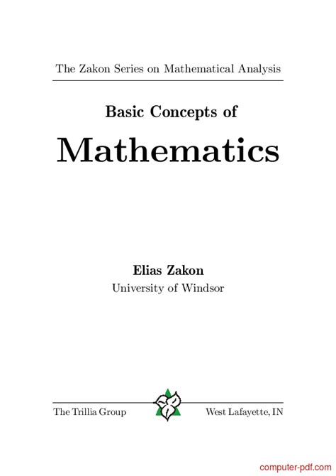 basic concepts  mathematics  tutorial  beginners