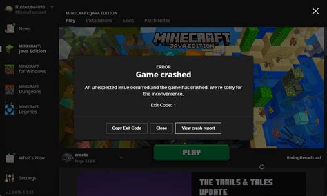 game crashes  starting  issue  creators  createcreate