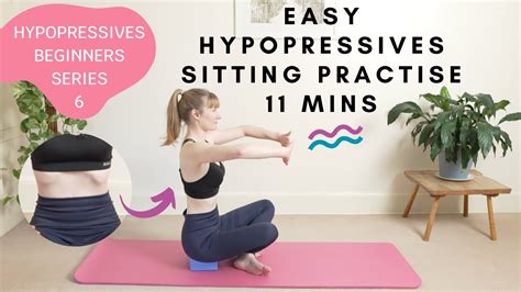 Hypopressives Beginners Easy Sitting With Vaccum Hypopressive