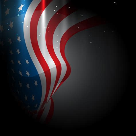 american flag design  vector art  vecteezy
