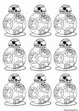 Bb8 Coloring Wars Star Robot Bb Force Adult Awakens Pages Printable Color Adults Coloriage Robots Adulte Print War Kids Sheets sketch template