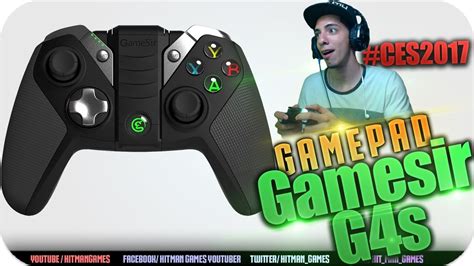 review gamesir gs advance edition ces gamepad android  pc youtube