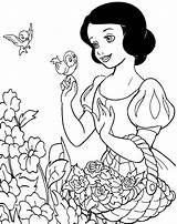 Mewarnai Putri Blanche Neige Salju Coloriage Imprimer Pesta Princesse Dessin Gaun Kartun Branca Colorir sketch template