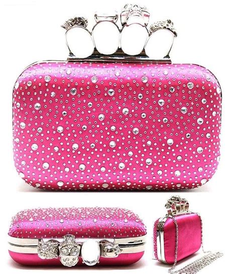 pink rhinestone clutch uniquewomensfashion womens purses unique bags purses  bags