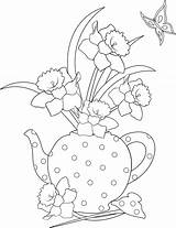 Coloring Stamps Digi Digital Pages Patterns Applique Embroidery Cards Bench Park Sheets Hand Glass Color Drawings Book Twenty Stamp Flowers sketch template