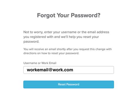 Forgot Your Password