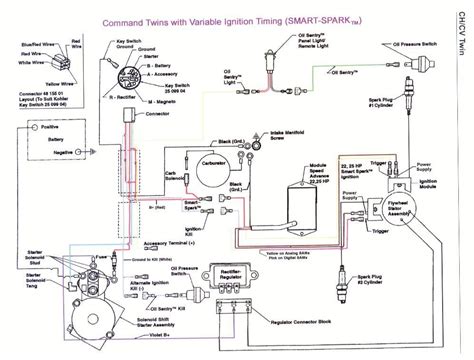 kohler engine electrical diagram ignition ms
