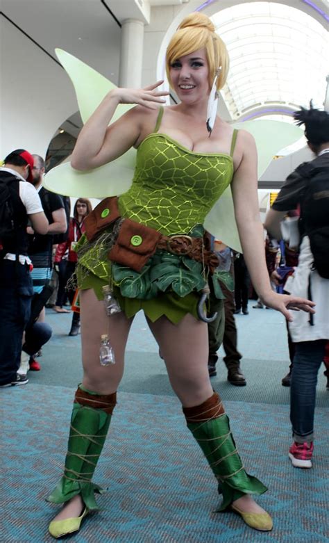 tinkerbell best cosplay costumes at comic con popsugar australia