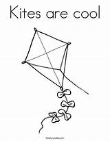 Kite Coloring Kites Printable Pages Kids Cool Drawing Built California Usa Getdrawings sketch template