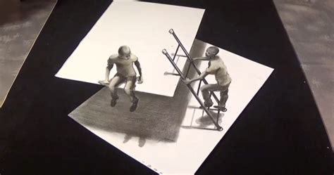 incredible drawing   impossible  trick art  paper