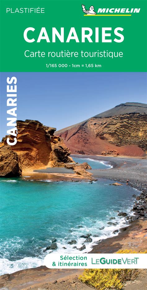 wegenkaart landkaart canaries canarische eilanden michelin  kopen