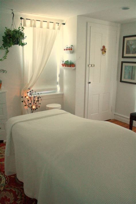 our beautiful and relaxing massage room massage room
