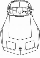 Coloring Pages Corvette Stingray Am Trans Printable Getcolorings Boys Popular Color Seventies Late sketch template