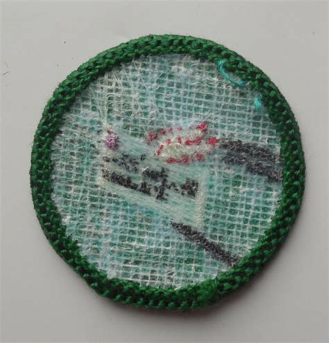vintage girl scout  pal badge patch ebay