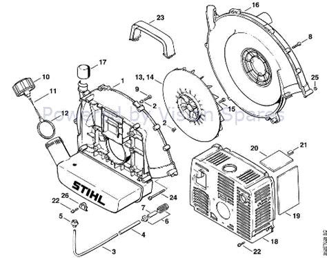 stihl sr  backpack blower parts diagram iucn water