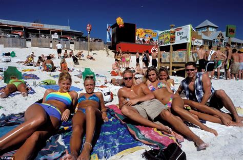 fort lauderdale spring break the 1980s daily mail online