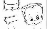 Body Parts Coloring Pages Preschool Kids Face Impressive Getcolorings Getdrawings sketch template