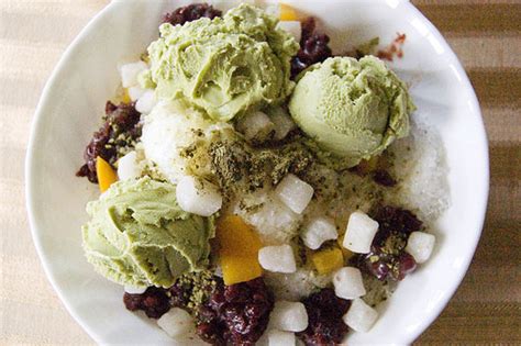 how to make patbingsu korean shaved ice recipe serious eats
