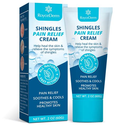 buy roycederm shingles pain cream shingles anti itch cream extra