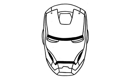 iron man outline drawing    clipartmag