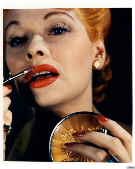 the stars who taught us how to wear red lipstick huffpost life