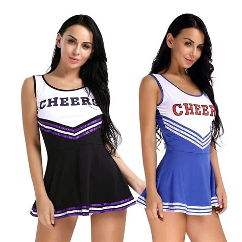 Cheers Cheerleader Striped Dress Kinky Cloth