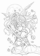Fairy Steampunk Deviantart Characters Docredfield sketch template