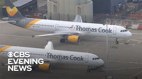 thomas cook collapses leaving thousands of travelers stranded youtube