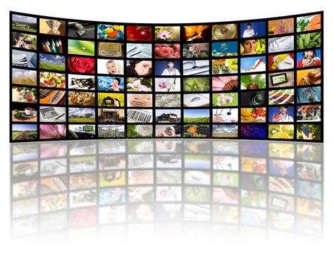 television production concept tv  panels stock image image