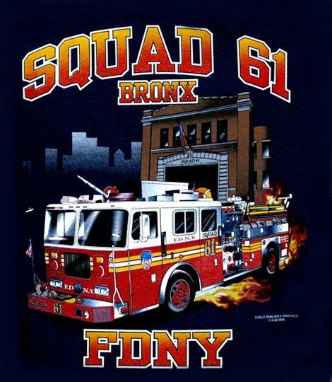 fdny squad  fdny patches truck art   emergency vehicles battalion fire department