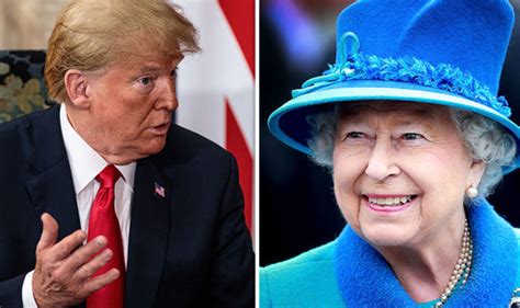 royal expert discusses    wrong  donald trump meets queen elizabeth royal