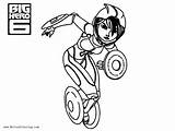 Gogo Pages Hero Big Coloring Tomago Characters Printable Kids Adults Color sketch template