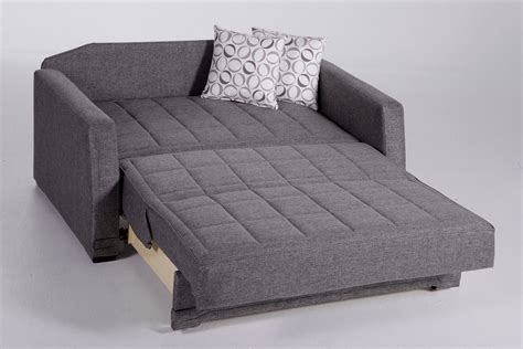 Valerie Love Seat Sleeper Diego Gray Sleepworks