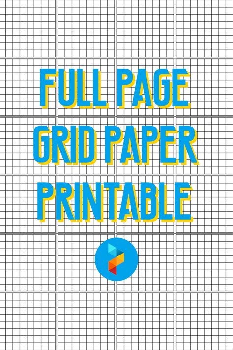 full page grid paper printable     printablee