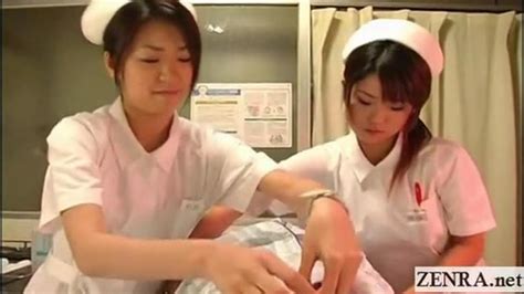 Subtitled Cfnm Japanese Nurses Hospital Handjob Cumshot Porn Videos