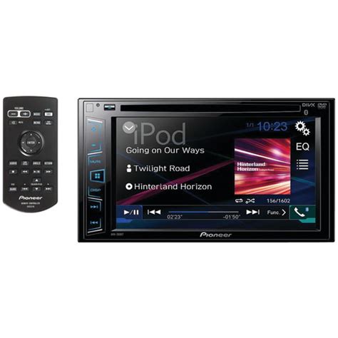 brand  pioneer avh bt  double din  dash dvd receiver  bluetooth  wvga clear