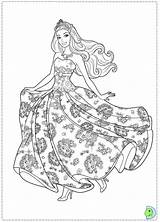 Barbie Coloring Princess Pages Visit Printable Doll Disney Princesses Cute sketch template