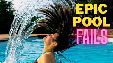 epic pool fails swimming pool english usama zahid youtube