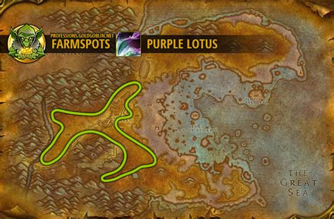Wow Farming Purple Lotus World Of Warcraft Classic Farm Guide