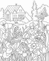 Coloring Garden Secret Pages Flower Book Illustration Dreamstime Adult sketch template