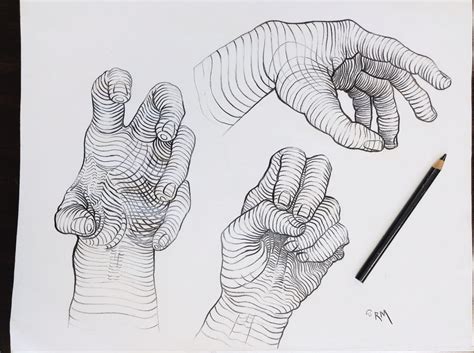 hands pencil  paper  project     students