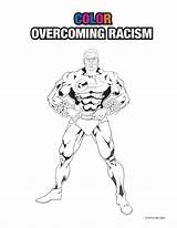 Racism sketch template