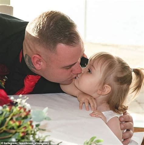 father went viral after sharing a photo kissing his daughter on the