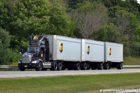 ups kenworth   triples  photo  flickriver