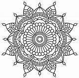 Mandala Imagem sketch template