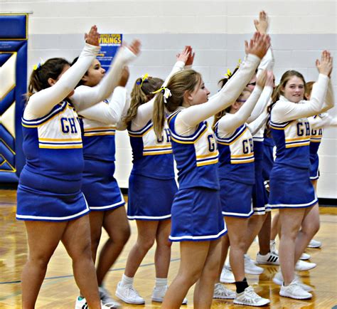 ghv jr high boys basketball cheerleading